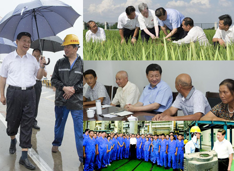 习近平在湖北考察