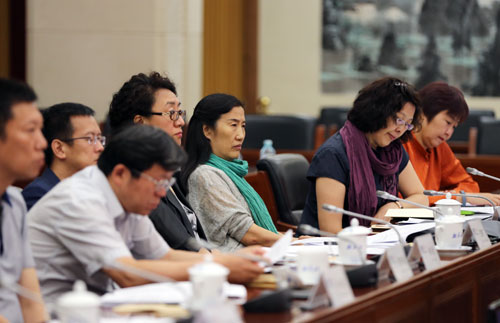 图：比赛评委