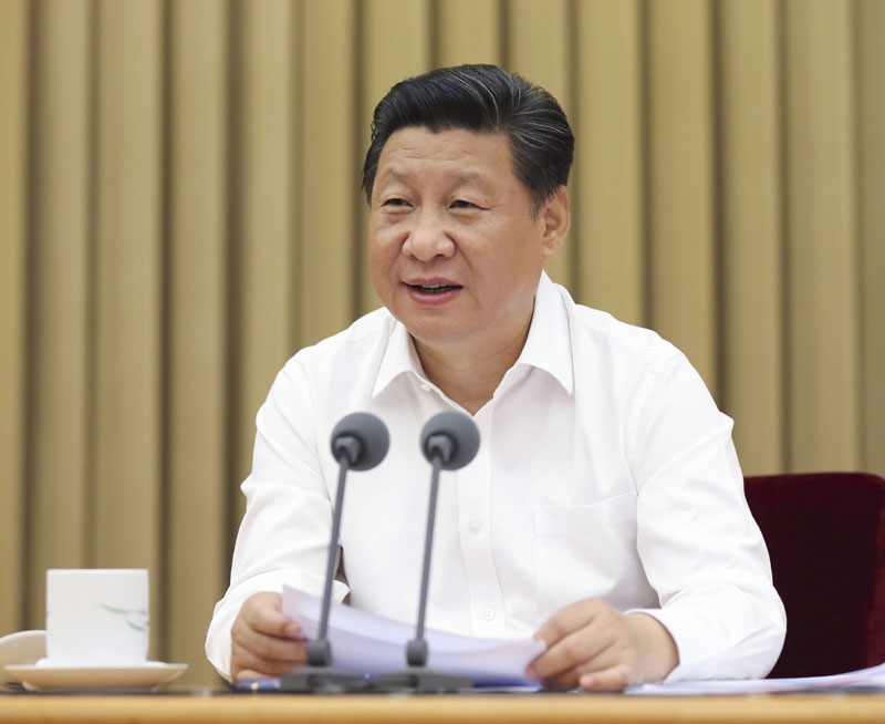 7月6日至7日，中央党的群团工作会议在北京举行。中共中央总书记、国家主席、中央军委主席习近平在会上发表重要讲话。新华社记者 兰红光 摄