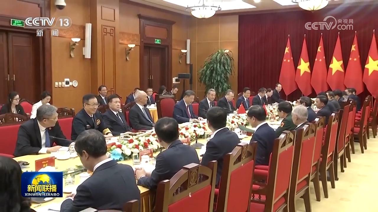 習近平會見越南總理