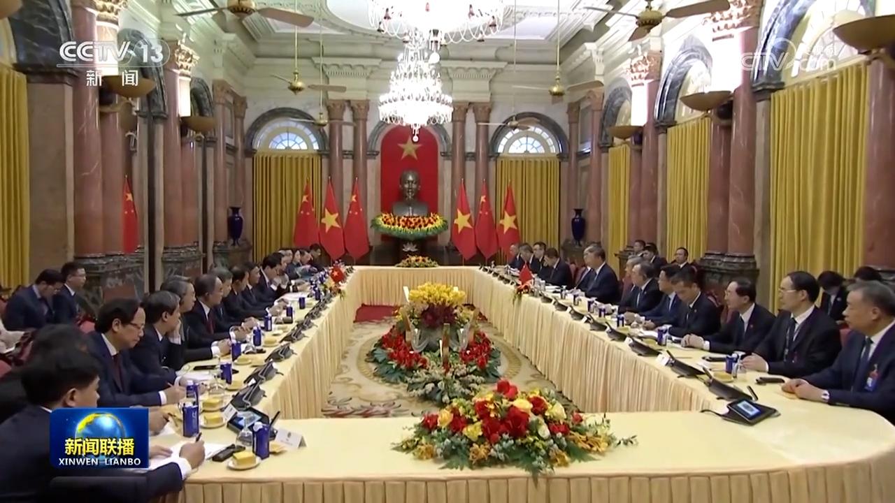 習近平會見越南國家主席
