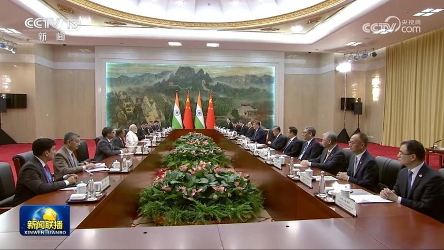 习近平会见印度总理